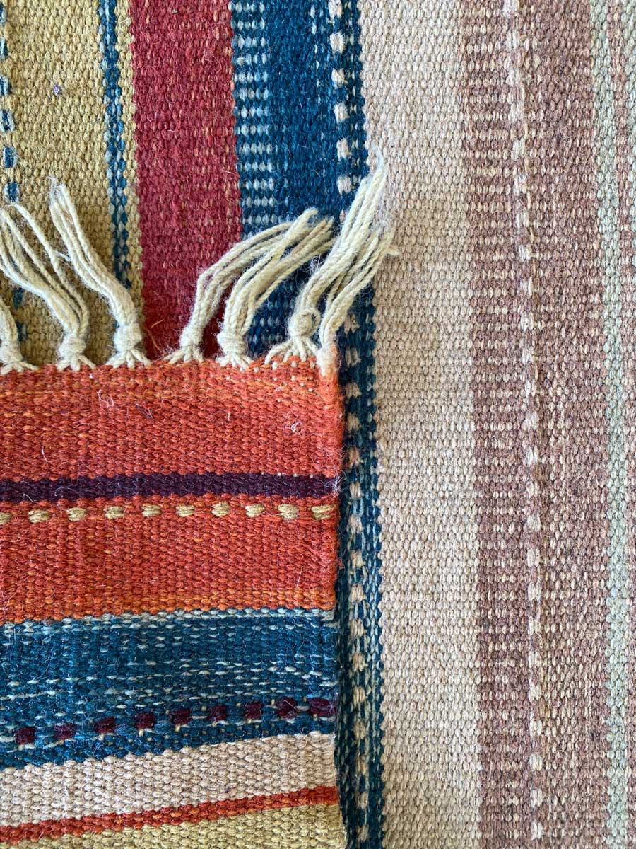 Colorful Stripe Runner - Size: 2.6 x 8.11 - Imam Carpet Co. Home