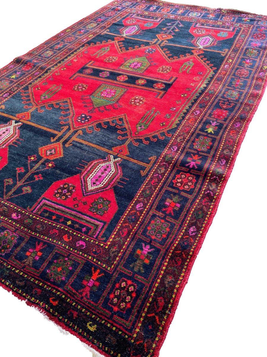 Colorful Tribal Rug - Size: 9.9 x 5.1 - Imam Carpets Online Store