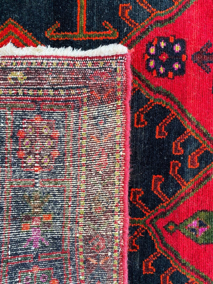 Colorful Tribal Rug - Size: 9.9 x 5.1 - Imam Carpets Online Store