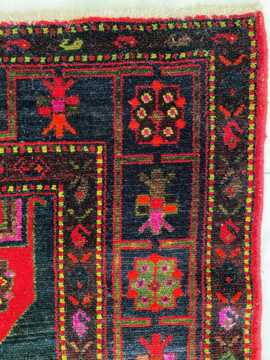 Colorful Tribal Rug - Size: 9.9 x 5.1 - Imam Carpets Online Store