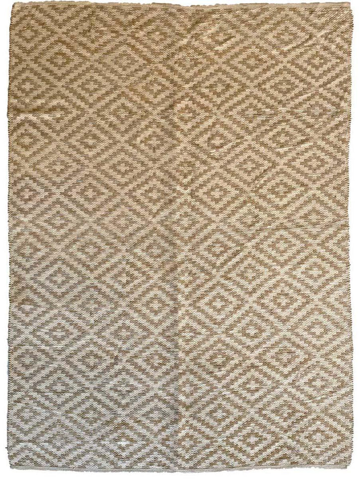 Diamond Flatweave Rug - Size: 7.2 x 5.3 - Imam Carpet Co