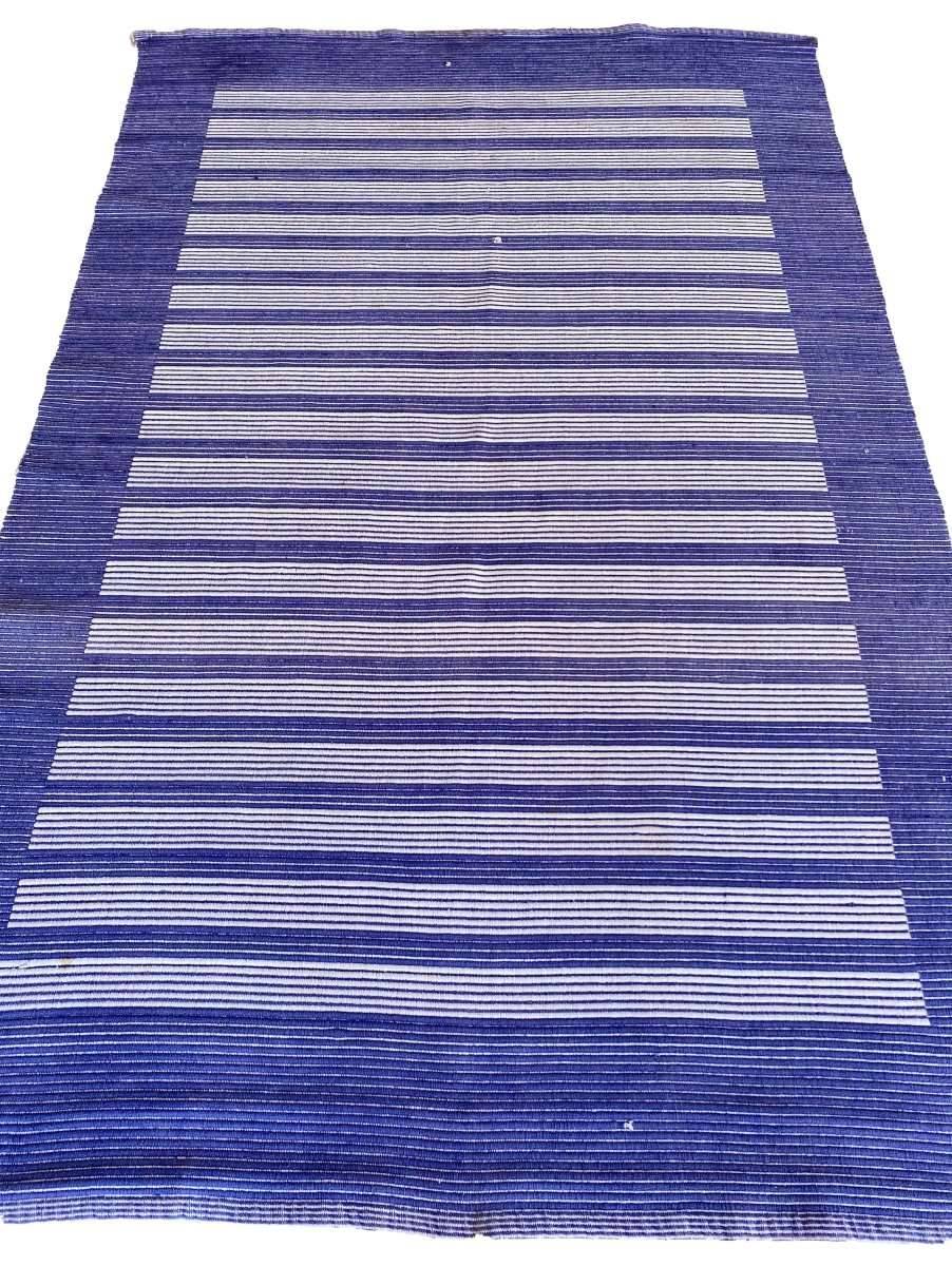 Dual Blue Rug - Size: 6.11 x 4.5 - Imam Carpets Online Store