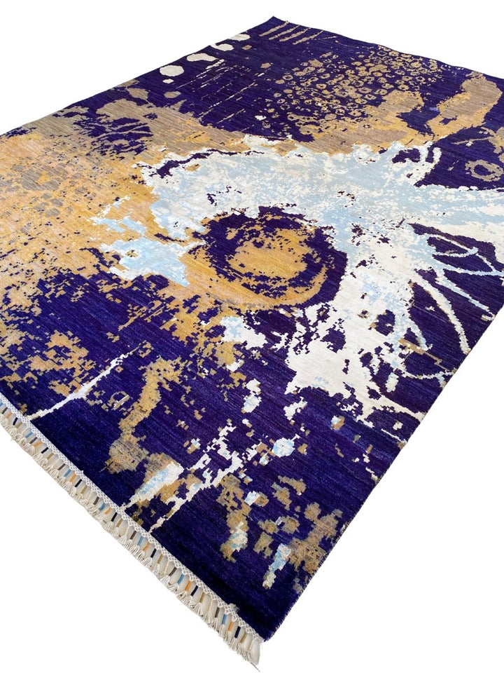 FireBall Abstract Rug - Size: 10.2 x 8.1 - Imam Carpet Co. Home