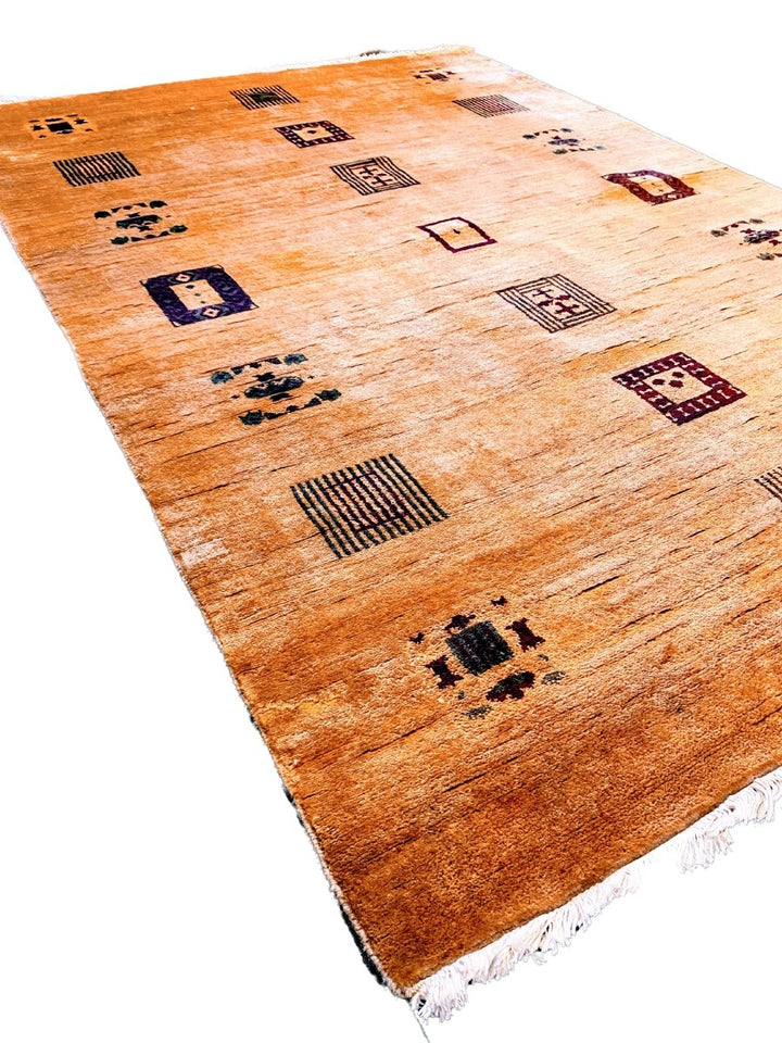 Gabbeh - 7.9 x 5.6 - Handmade Modern Area Rug - Imam Carpets - Online Shop