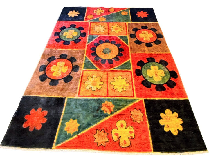 Gabbeh Kids Rug - Size: 6.4 x 4.9 - Imam Carpets - Online Shop