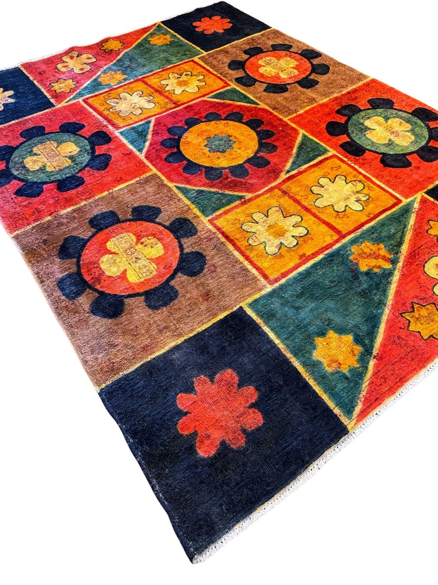 Gabbeh Kids Rug - Size: 6.4 x 4.9 - Imam Carpets - Online Shop