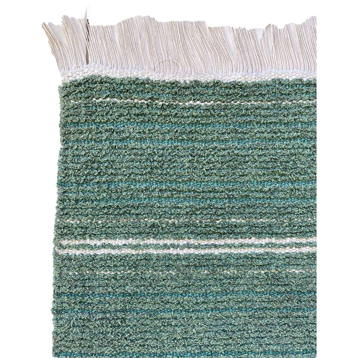 Green Runner - Size: 9.11 x 2.2 - Imam Carpets Online Store