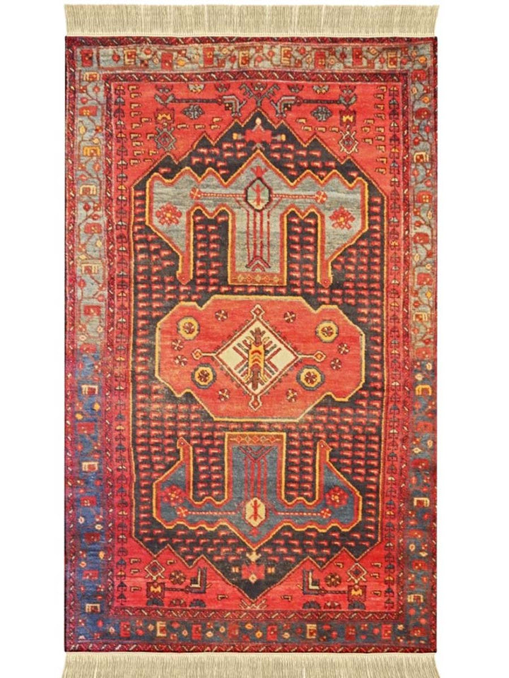 Irani Tribal Rug - Size: 6.6 x 3.10 - Imam Carpet Co