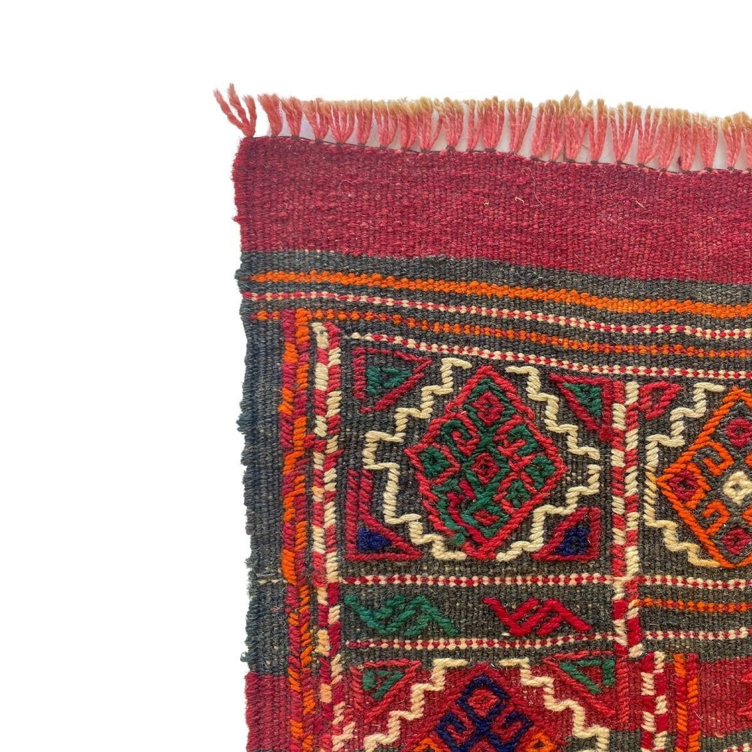 Jajum Sumak Kilim - Size: 5.5 x 2.11 - Imam Carpets - Online Shop