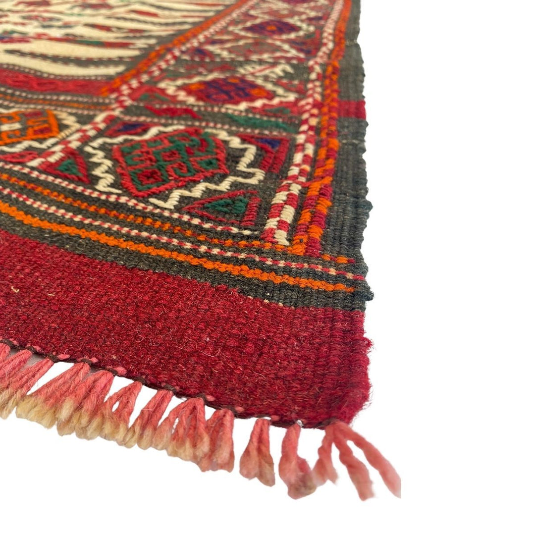 Jajum Sumak Kilim - Size: 5.5 x 2.11 - Imam Carpets - Online Shop