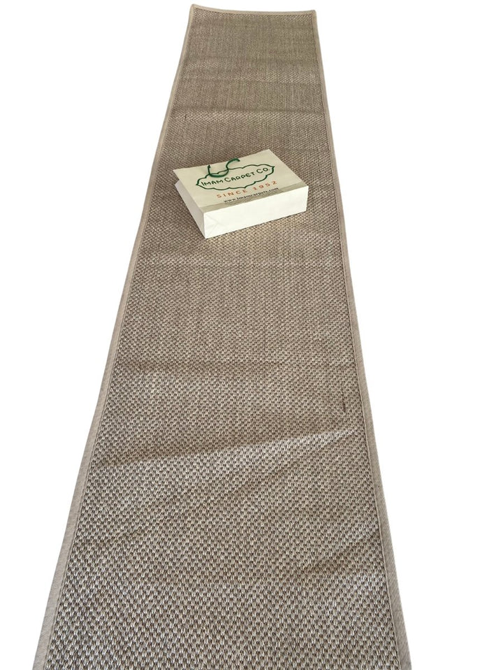 Jute Runner - Size: 11.6 x 2.6 - Imam Carpet Co. Home