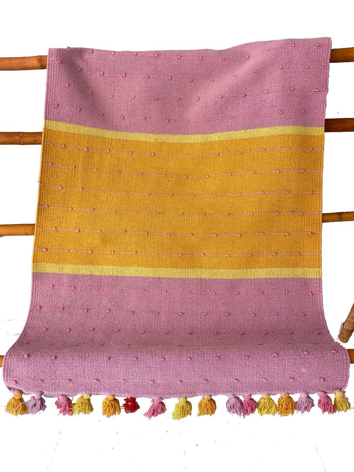 Kids Rug with tassels - Size: 4.6 x 2.1 - Imam Carpets - Online Shop