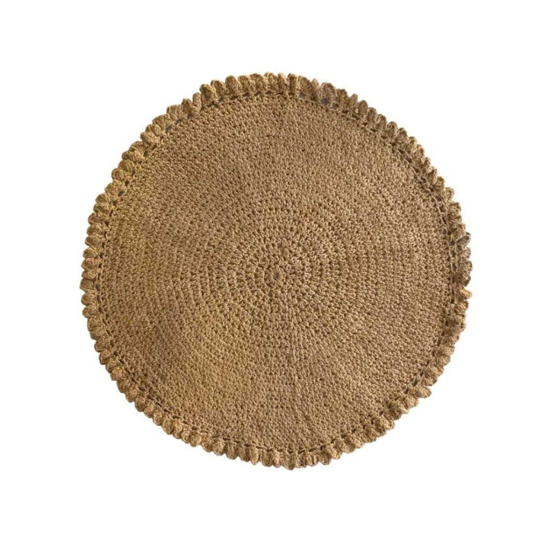 Loop Braided Jute Rug - Size: 3' 5'' - Imam Carpets - Online Shop