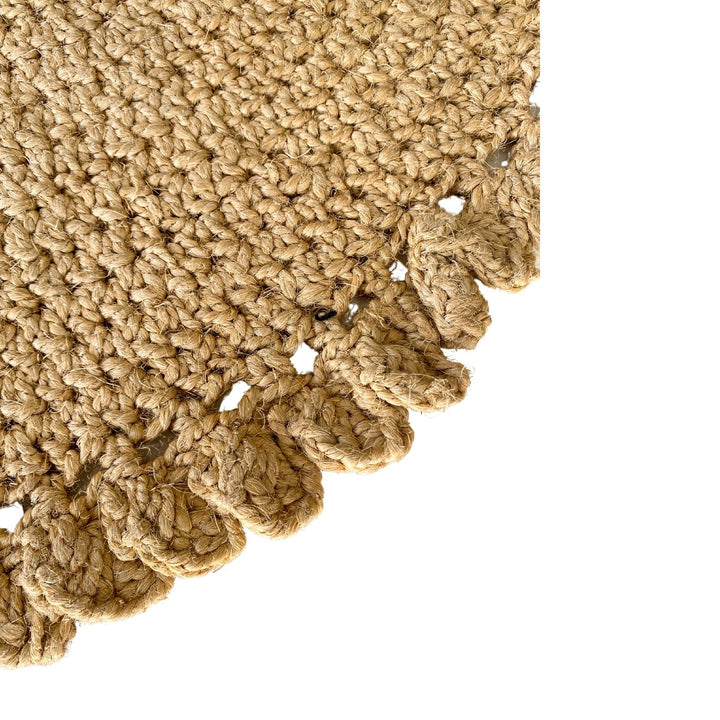 Loop Braided Jute Rug - Size: 3' 5'' - Imam Carpets - Online Shop