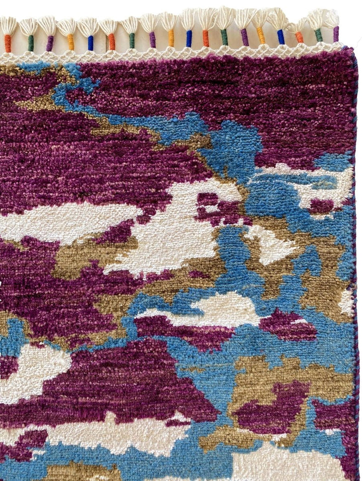 Modern Abstract Rug - Size: 9.2 x 5.11 - Imam Carpets Online Store