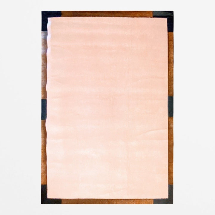 Modern Leather Corner Rug - 9.0 x 6.3 - Imam Carpets - Online Shop