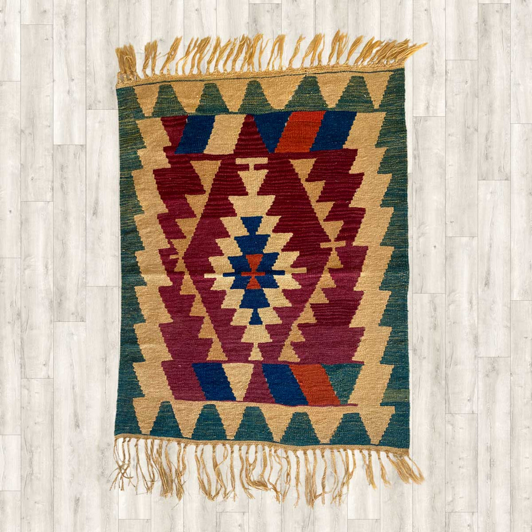 Modern Turkish Kilim - Size: 3.8 x 2.10 - Imam Carpets - Online Shop