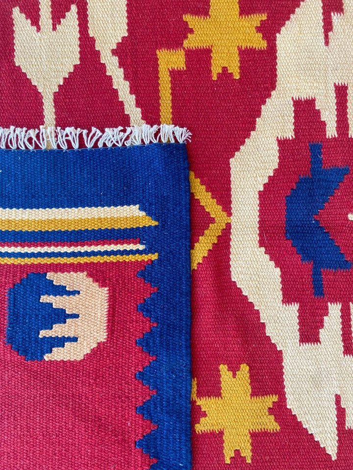 Modern Turkish Kilim - Size: 5.11 x 3.11 - Imam Carpets - Online Shop