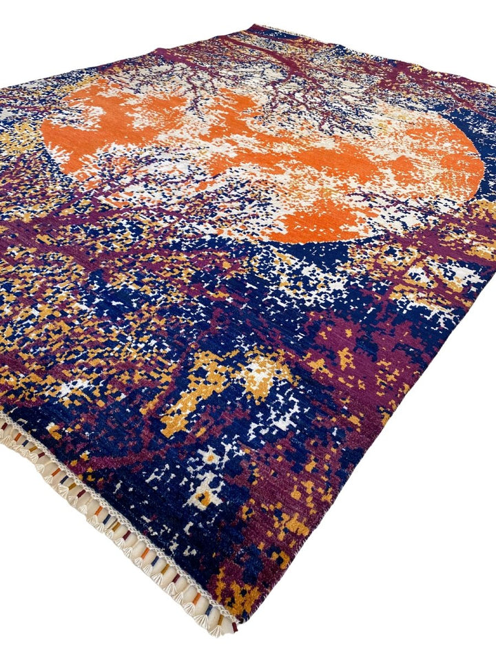 MoonTree Abstract Rug - Size: 10.7 x 8 - Imam Carpet Co. Home