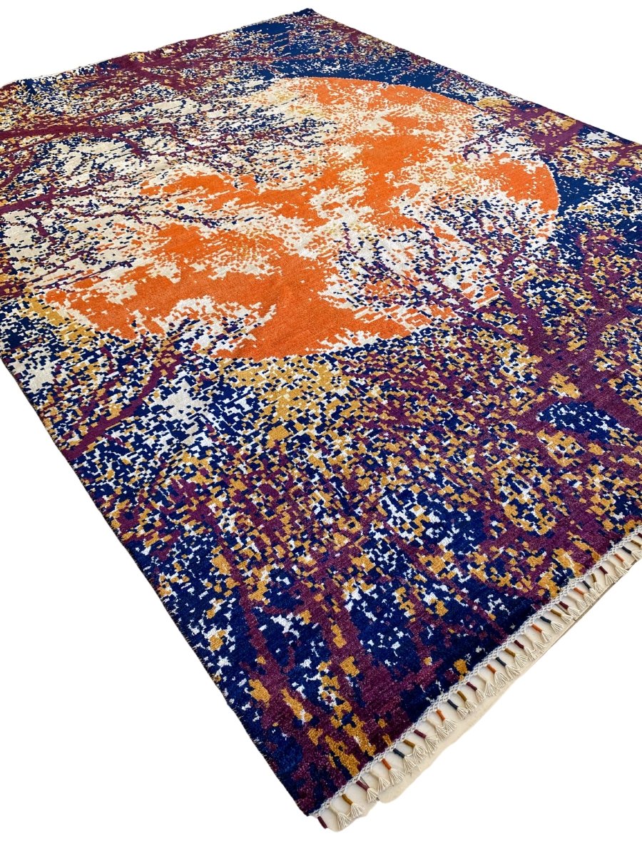 MoonTree Abstract Rug - Size: 10.7 x 8 - Imam Carpet Co. Home