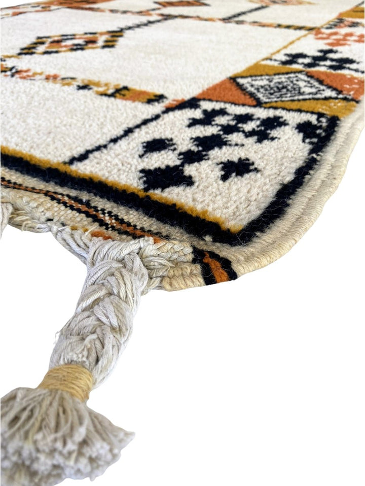 Moroccan Rug With Teasels - Size: 5.7 x 3.5 - Imam Carpet Co. Home