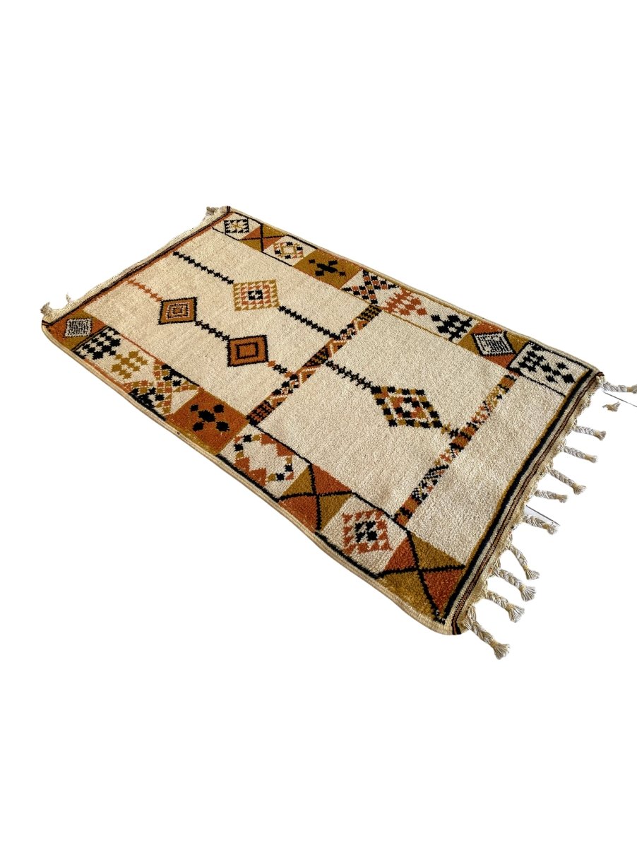 Moroccan Rug With Teasels - Size: 5.7 x 3.5 - Imam Carpet Co. Home