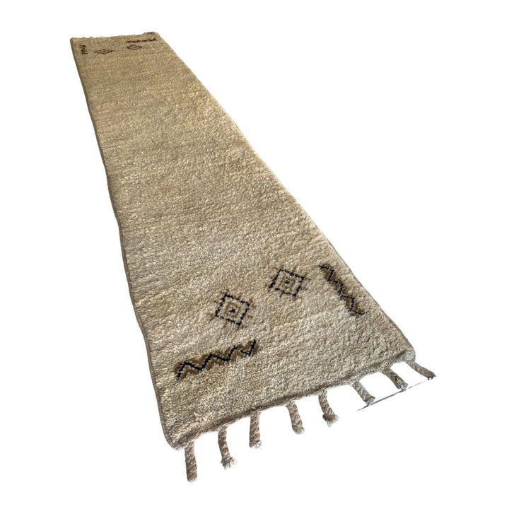 Moroccan Shag Rug - Size: 10.9 x 2.2 (Runner) - Imam Carpets - Online Shop