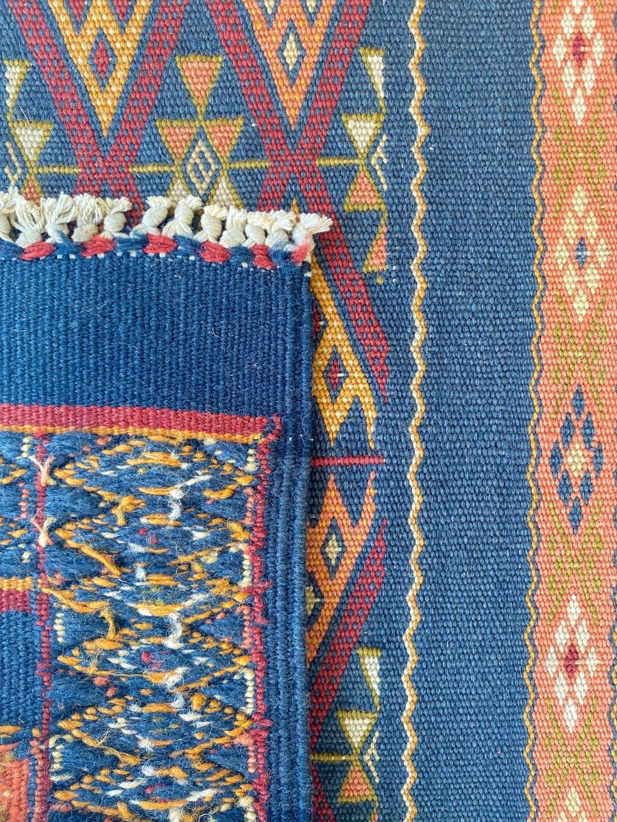 Moroccan Sumak Kilim - Size: 8.9 x 2.5 - Imam Carpets - Online Shop