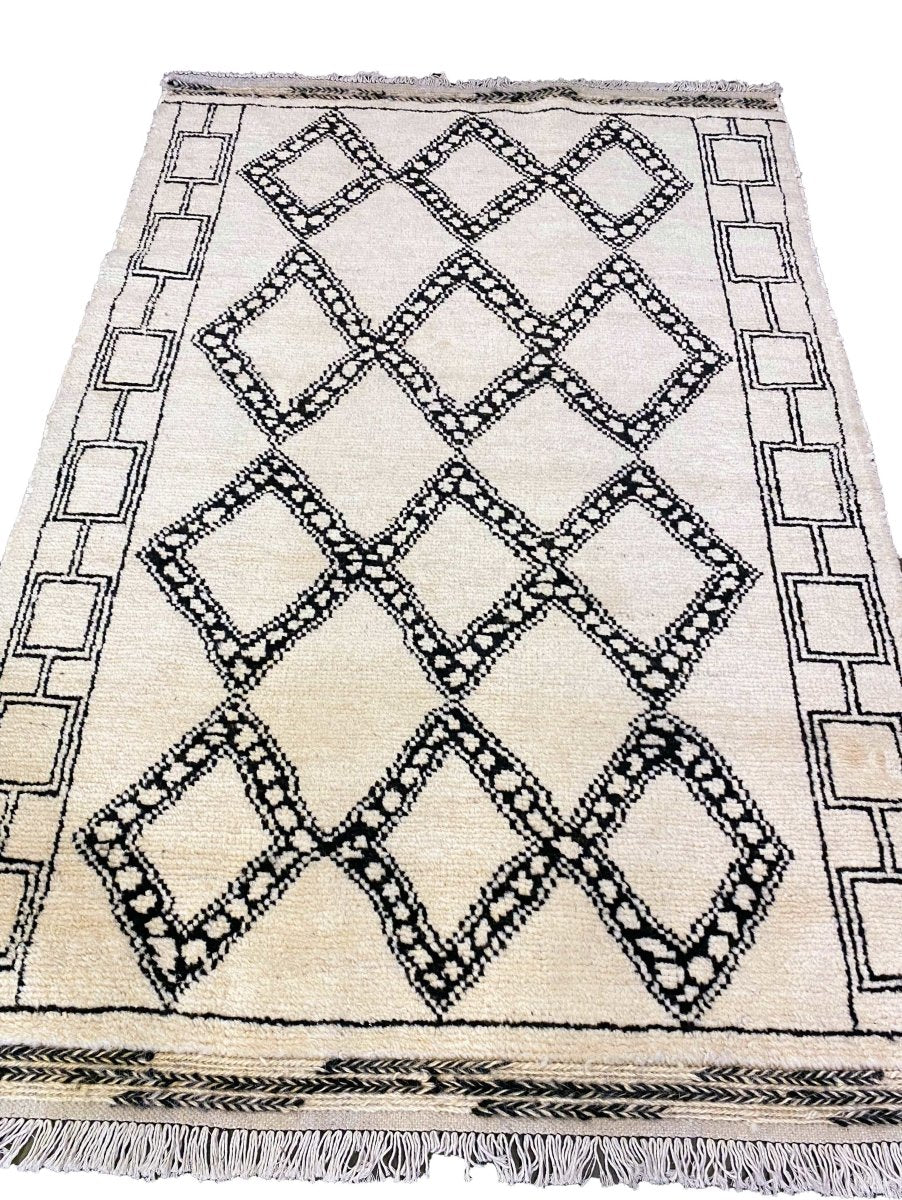 Moroccan Trellis - Size: 6 x 4 - Imam Carpets Online Store