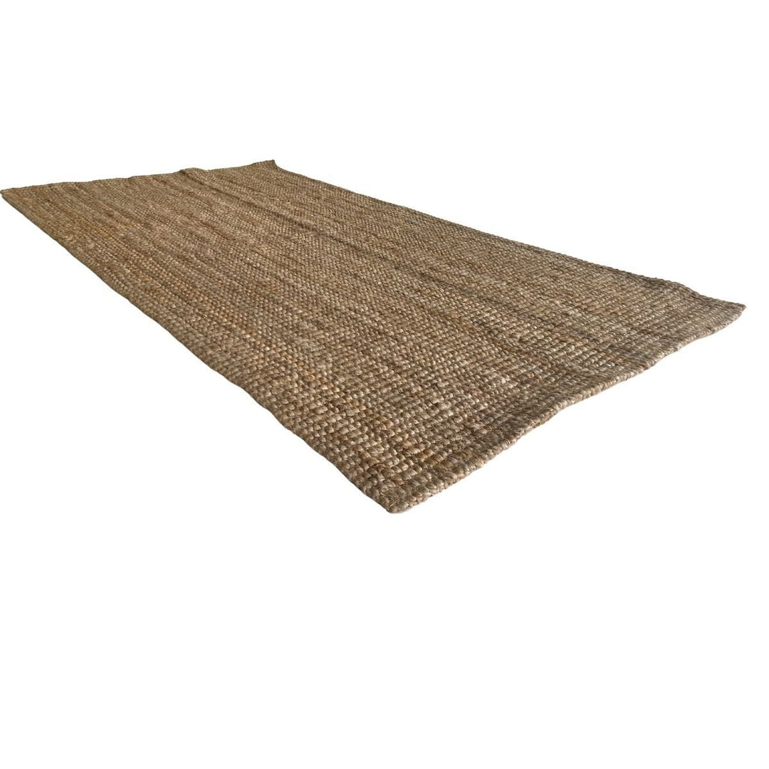 Natural Braided Jute Rug - Size: 4.11 x 2.8 - Imam Carpets - Online Shop