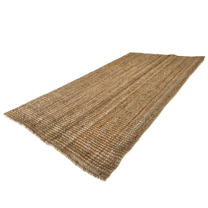 Natural Braided Jute Rug - Size: 4.11 x 2.8 - Imam Carpets - Online Shop