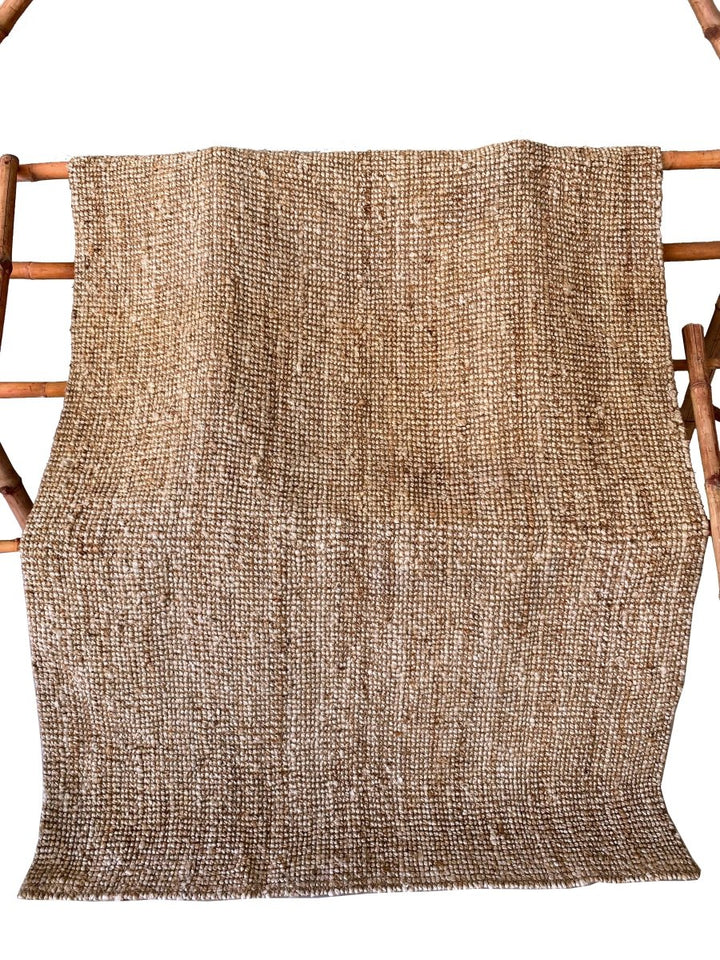 Natural Braided Jute Rug - Size: 6.9 x 4.6 - Imam Carpet Co. Home