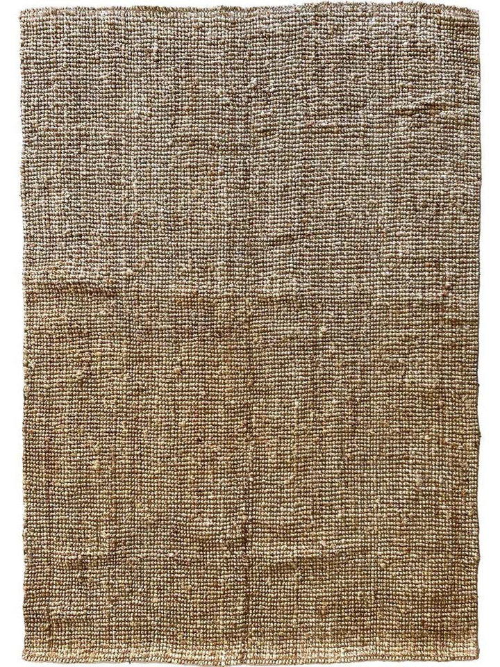 Natural Braided Jute Rug - Size: 6.9 x 4.6 - Imam Carpet Co. Home