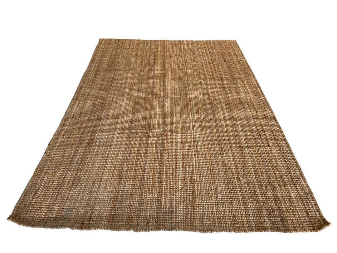 Natural Braided Jute Rug - Size: 7.6 x 5.4 - Imam Carpets Online Store