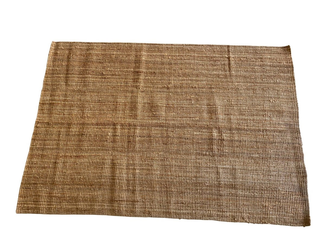 Natural Braided Jute Rug - Size: 7.8 x 5.3 - Imam Carpet Co. Home