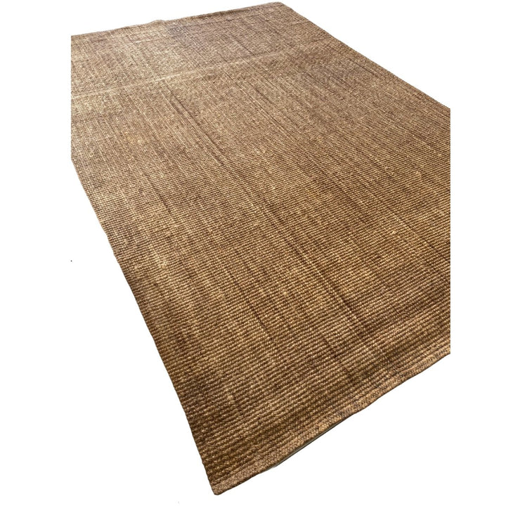 Natural Braided Jute Rug - Size: 9.9 x 6.6 - Imam Carpets - Online Shop