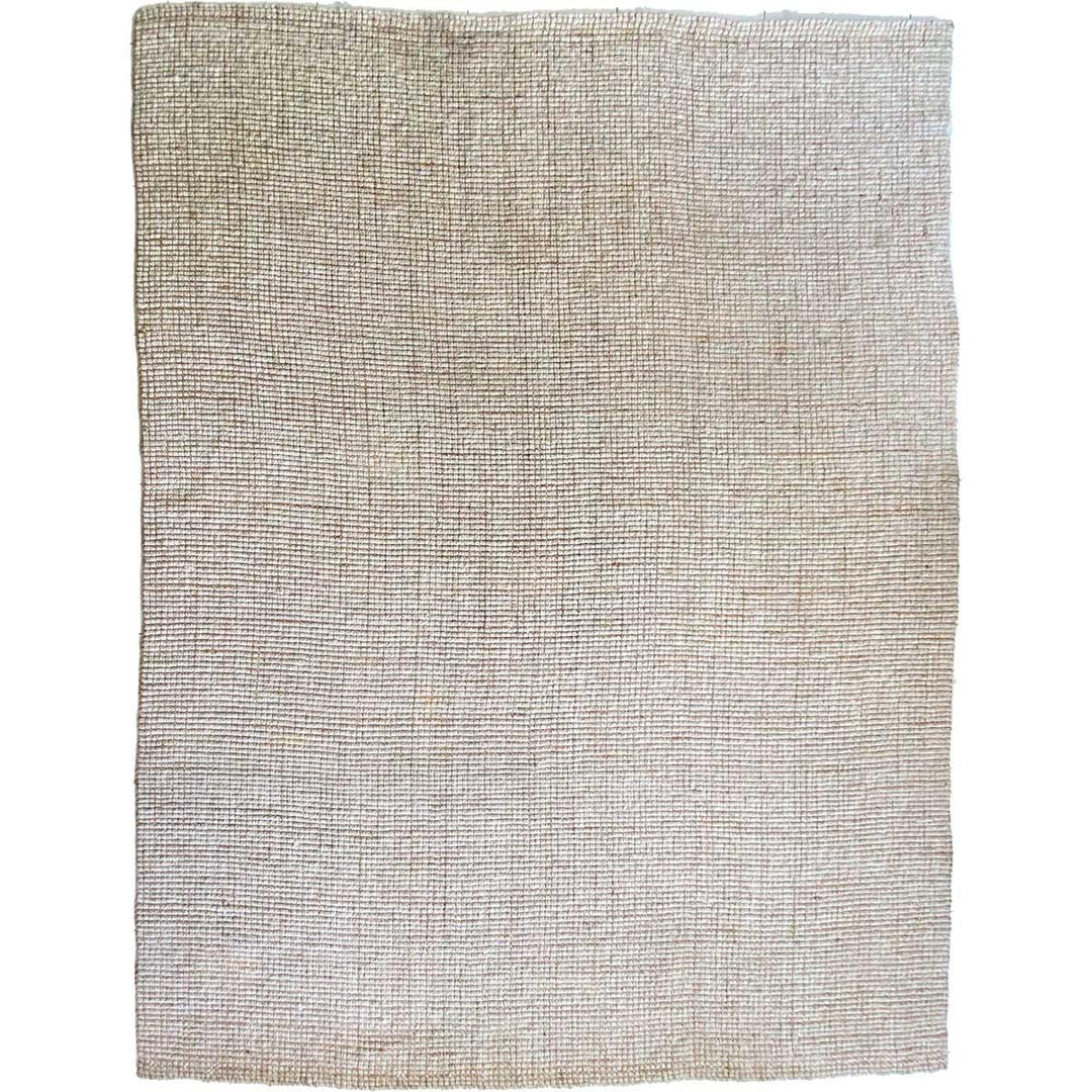 Natural Cream Braided Jute Rug - Size: 12.1 x 9 - Imam Carpets Online Store