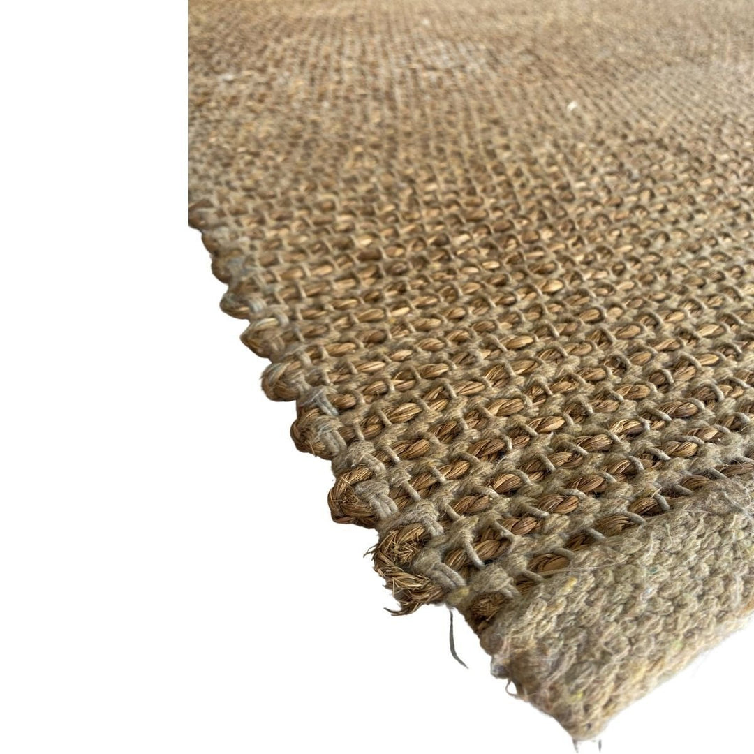Natural Jute Rug - Size: 4.9 x 2.11 - Imam Carpets - Online Shop