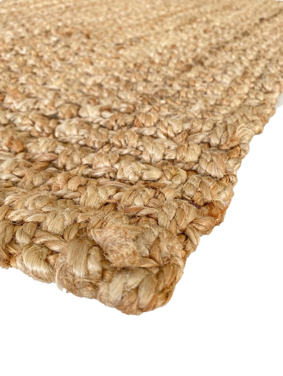 Natural Jute Rug - Size: 5 x 3.2 - Imam Carpets Online Store