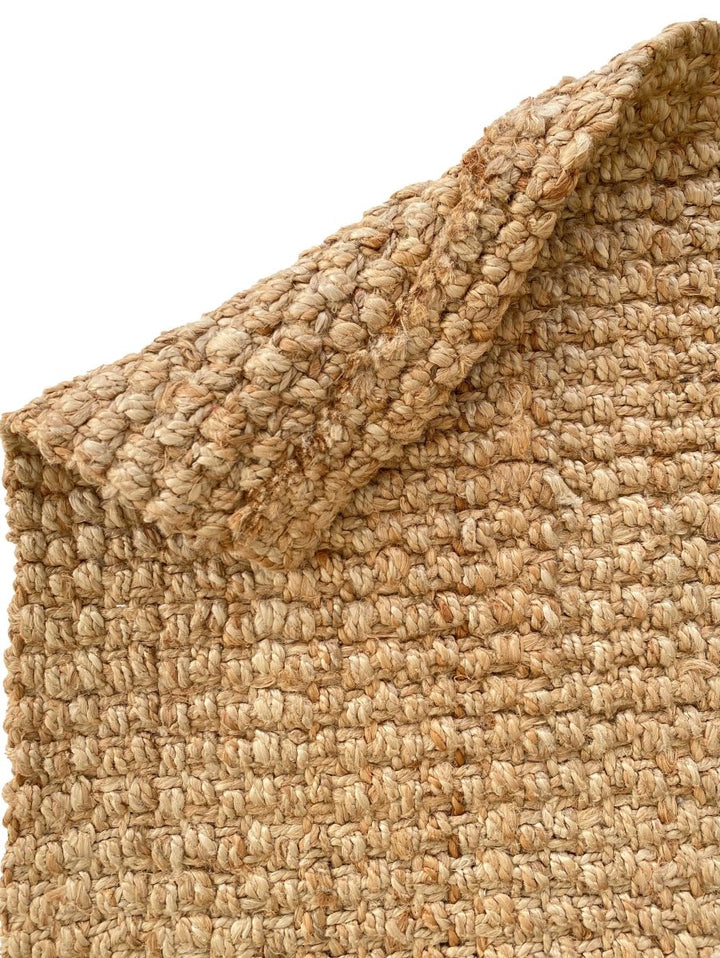 Natural Jute Rug - Size: 5 x 3.2 - Imam Carpets Online Store