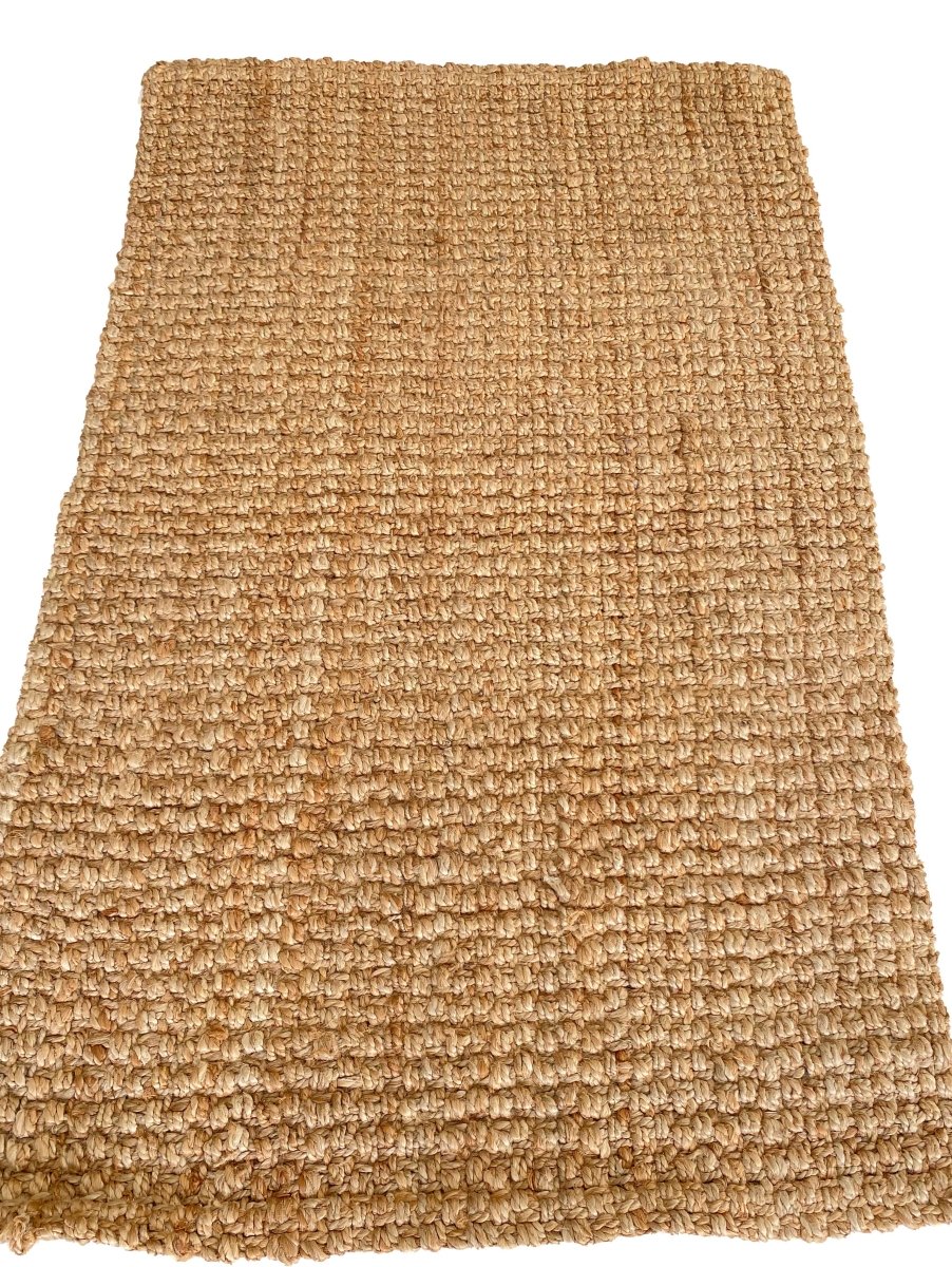 Natural Jute Rug - Size: 5 x 3.2 - Imam Carpets Online Store