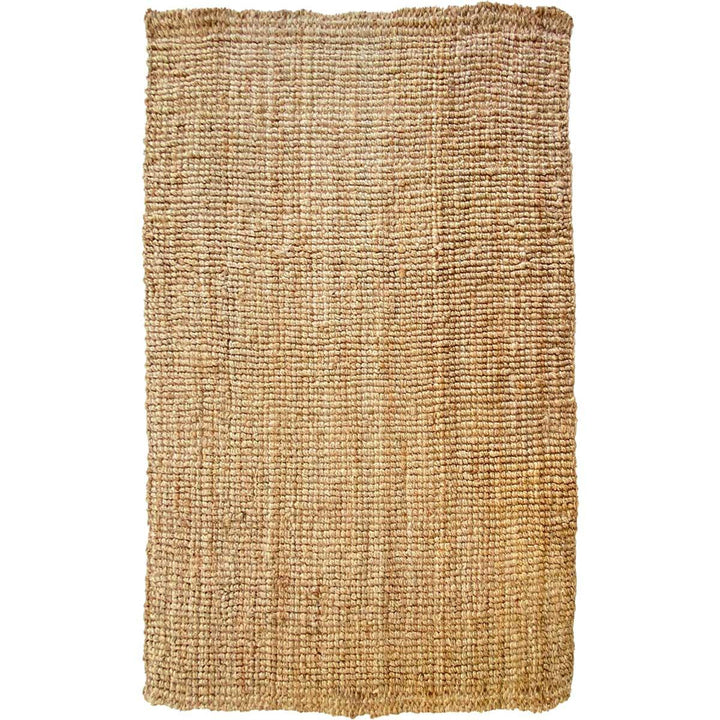 Natural Jute Rug - Size: 7.6 x 5 - Imam Carpets Online Store