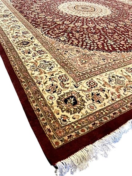 Pakistani - 10 x 8.1 - Persian Design Double Knot Carpet - Imam Carpets - Online Shop