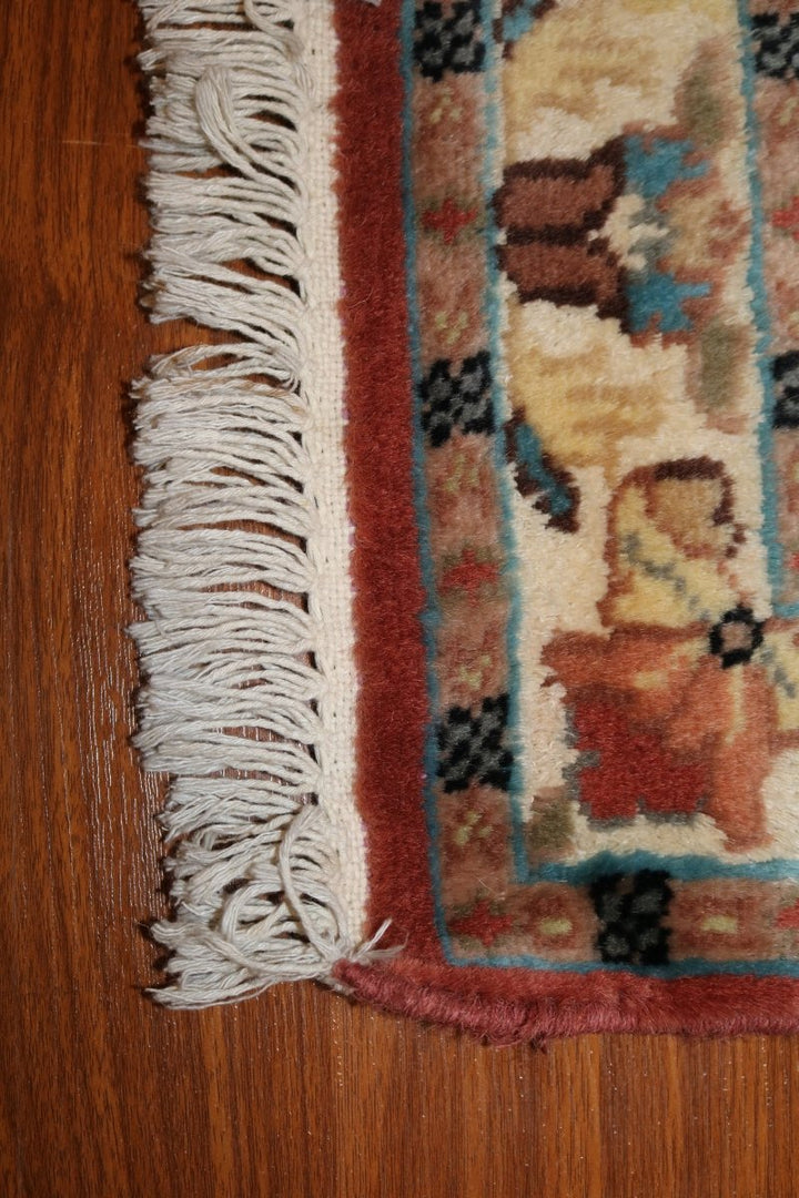 Pakistani - 3 x 2 - Persian Design Single Knot Carpet - Imam Carpets - Online Shop