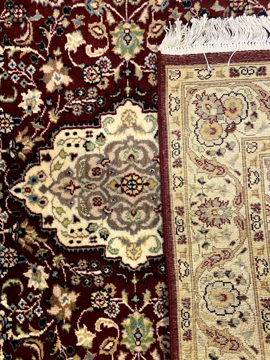 Pakistani - 6.1 x 4.1- Persian Design Double Knot Carpet - Imam Carpets - Online Shop