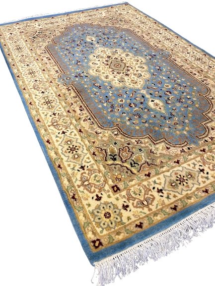 Pakistani - 6.2 x 4- Persian Design Double Knot Carpet - Imam Carpets - Online Shop