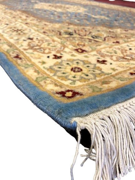 Pakistani - 6.2 x 4- Persian Design Double Knot Carpet - Imam Carpets - Online Shop