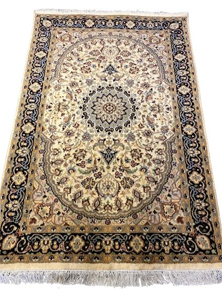 Pakistani - 6.4 x 4.1- Persian Design Double Knot Carpet - Imam Carpets - Online Shop