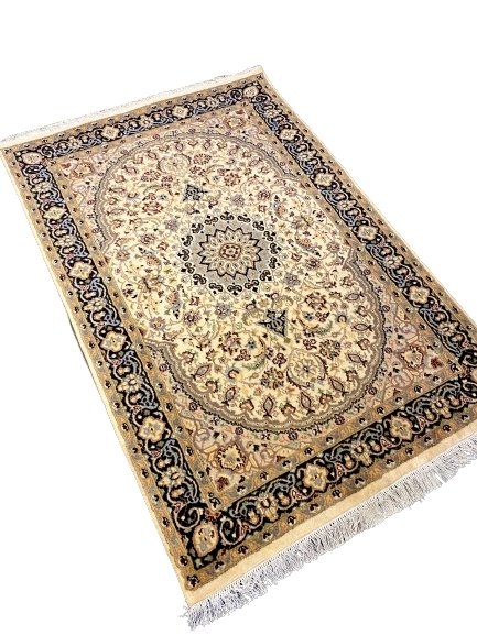 Pakistani - 6.4 x 4.1- Persian Design Double Knot Carpet - Imam Carpets - Online Shop