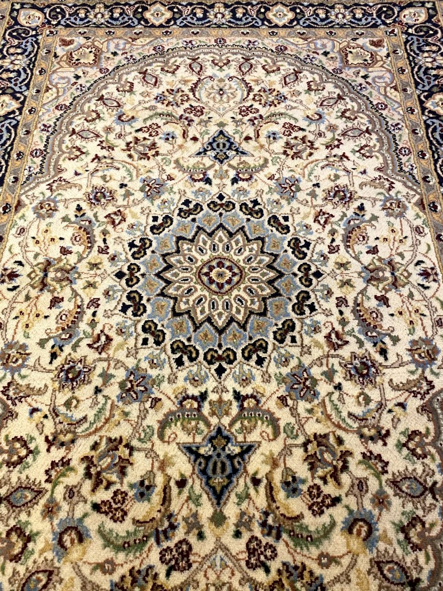 Pakistani - 6.4 x 4.1- Persian Design Double Knot Carpet - Imam Carpets - Online Shop